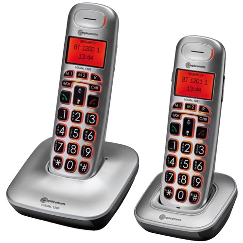 Schnurloses telefon amplicomms - schnurloses,