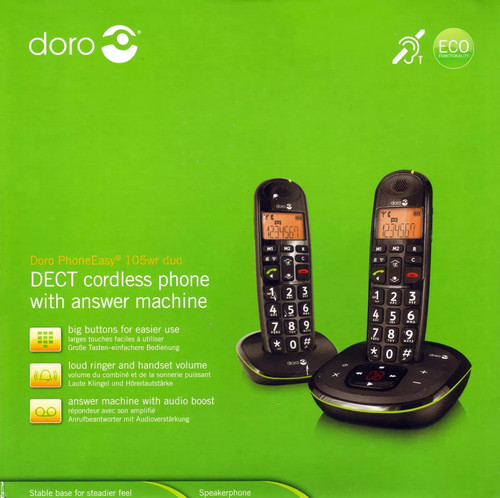 Doro phoneeasy 100wr duo - phoneeasy,